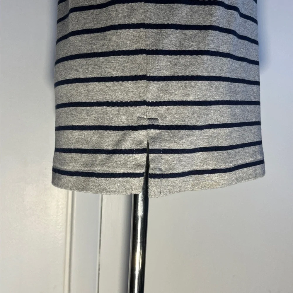 Polo Ralph Lauren Classic Fit Grey w/Navy Stripes S/S Soft Shirt Men's Small